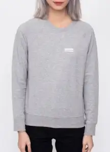 Patagonia Gray Organic Cotton pastel p6 label Ahnya crew Sweatshirt Small