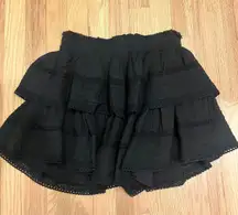 Rock N Ruffle Mini Skirt