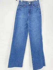 Juicy Couture Lunita Jeans Wife Leg High Rise Blue Size 26