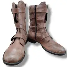Born Shoes Size 8.5 Womens Born Portia Boots Born Boots Leather Boots Moto Style Boots Women's Boots