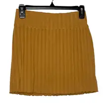 Aerie Offline Brown Ribbed Groove On Mini Skirt‎ Small
