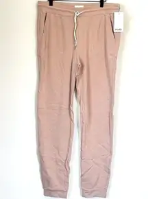 Mate the Label NWT  Rose Organic Terry Classic Jogger - XL