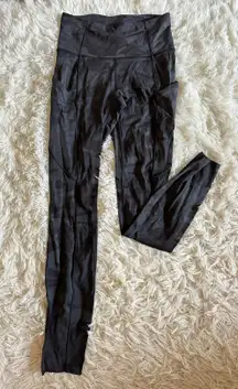 Lululemon Black Camo Align Leggings