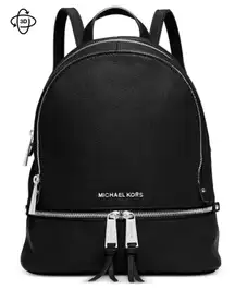 Black Backpack Purse