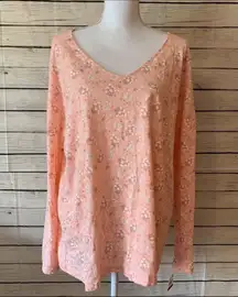 Charter Club Pink Pajama Top Size XXL