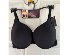 No‎ Boundaries Push-Up Bra Natural Lift Adjustable Straps Black Size 36D