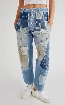 Azalea Patchwork Jeans
