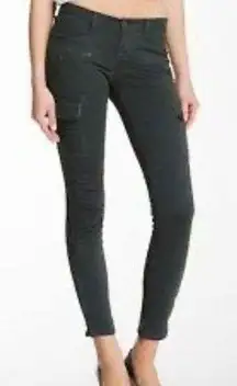 Jbrand Grayson mid rise cargo skinny pant 27