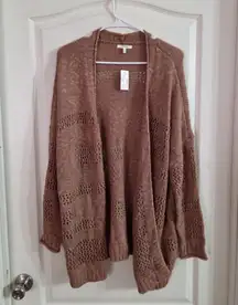 Maurices Women’s Knit Open Front Boho Cardigan NWT Sz XXL.  8062