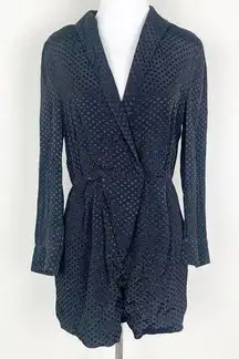 Bardot Womens Romper Black Size 6/S Skyline Playsuit Polka Dot NWT