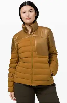 *NWT, Lululemon, Women,  Navigation Stretch Down Jacket, Spiced Bronzed sz 8