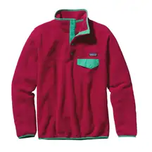 Patagonia Lightweight Synchilla Snap-T Pullover Raspberry Pink