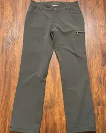 Duluth Trading Co. Gray Pants Women’s Sz 6X33 Nylon Spandex Blend