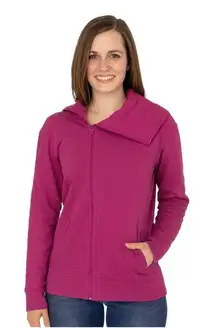 Evy’s Tree asymmetrical zip front athletic wear zip front
