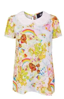 NWT- Adorable womens spring fling Care Bears top