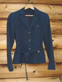 Theory Stretch Cotton Belted Jacket