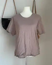 Made in Guatemala Brown Short Sleeve T-shirt, Size Large