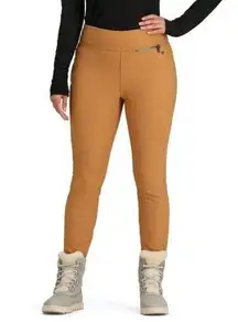 OBERMEYER Jinks ITB Softshell Pant Size 8 Brown NEW Ski Snow Winter Outdoors