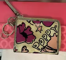 Coach Poppy Pink Floral Wallet with Coach Charm Detail. Great gift 🎁