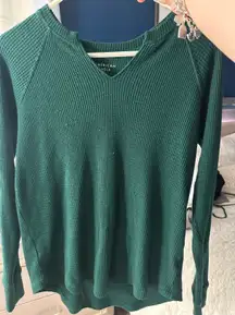 American Eagle Outfitters Green Long Sleeve