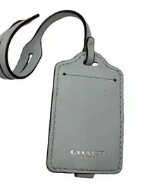 Coach  Luggage Tag Bag Picture Hangtag