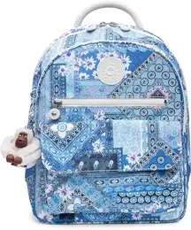 Kipling KI0307 Rose Small Backpack Travel Bag Polyester Pretty Patchwork 114