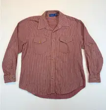 Sparetime Womens Plaid Button Up Long Sleeve Fleece Flannel Shacket