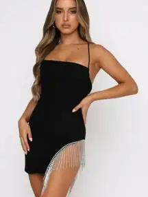 WHITEFOX BOUTIQUE come back mini dress black