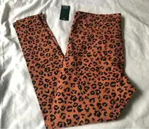 Leopard Cheetah Print Leggings XL
