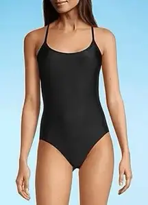 Xersion Womens One Piece Swimsuit Black XL‎