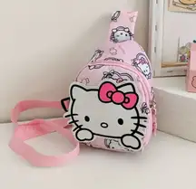 Sanrio Lightweight Waterproof  Nylon Crossbody Bag -