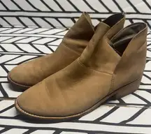 Eileen Fisher Leaf Nubuck Ankle Bootie size 8.5