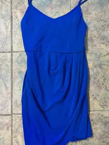 [zalalus] medium beautiful blue cocktail dress