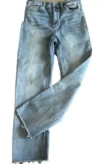 VERVET BY FLYING MONKEY Light Blue Ankle Jeans