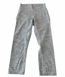 Lululemon Wonder Under Crop Fit Leggings in Wee Are From Space Sheer Blue Chambr