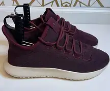 🦋Adidas Women's Tubular Shadow Maroon, Size 7