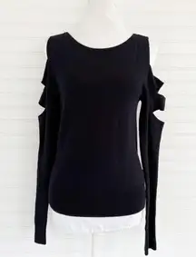 Bold Elements  cut out sleeves sweater top Size Medium