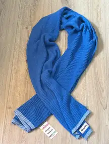 Crayola x Kohl's dark blue light Blue Knit Scarf