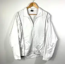 Nike Vintage Y2k ‎ Windbreaker Womens Large White