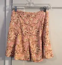 Floral Mini Skirt Swing Medium Full Tilt Womens