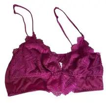 Cosabella Evereve Tess Cami Bralette Neon Purple NWT Size Medium