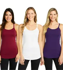 Bundle Three Women's Tank Tops Size Extra Small Variety