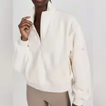 Alo Yoga Micro Sherpa Solstice Coverup Jacket