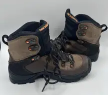 New Balance WO1500GT Vibram Goretex Brown Rainier Hiking Boots Women's Size 7