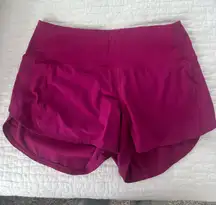 Lululemon Speed Shorts 2.5" High-Rise