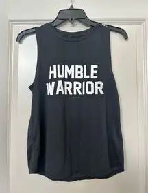 Spiritual Gangster Humble Warrior Black Tank