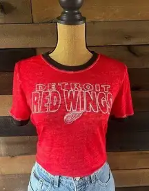 NHL Womens Detroit Red Wings Short Sleeve T-Shirt