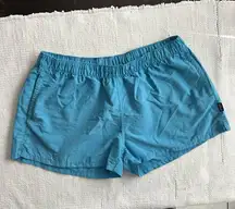 Patagonia Women's Athletic Shorts in Light Blue