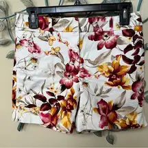 White House Black Market floral Sz 0 NWOT