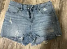 Soft Denim Shorts